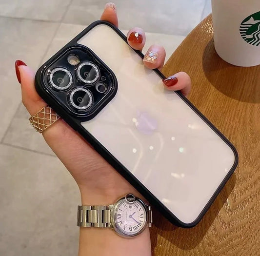 New Iphone Glitter Lenses Phone Case